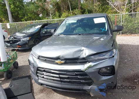 2021 Chevrolet Trailblazer Fwd Ls из США, поврежденный, VIN KL79MMS22MB124960